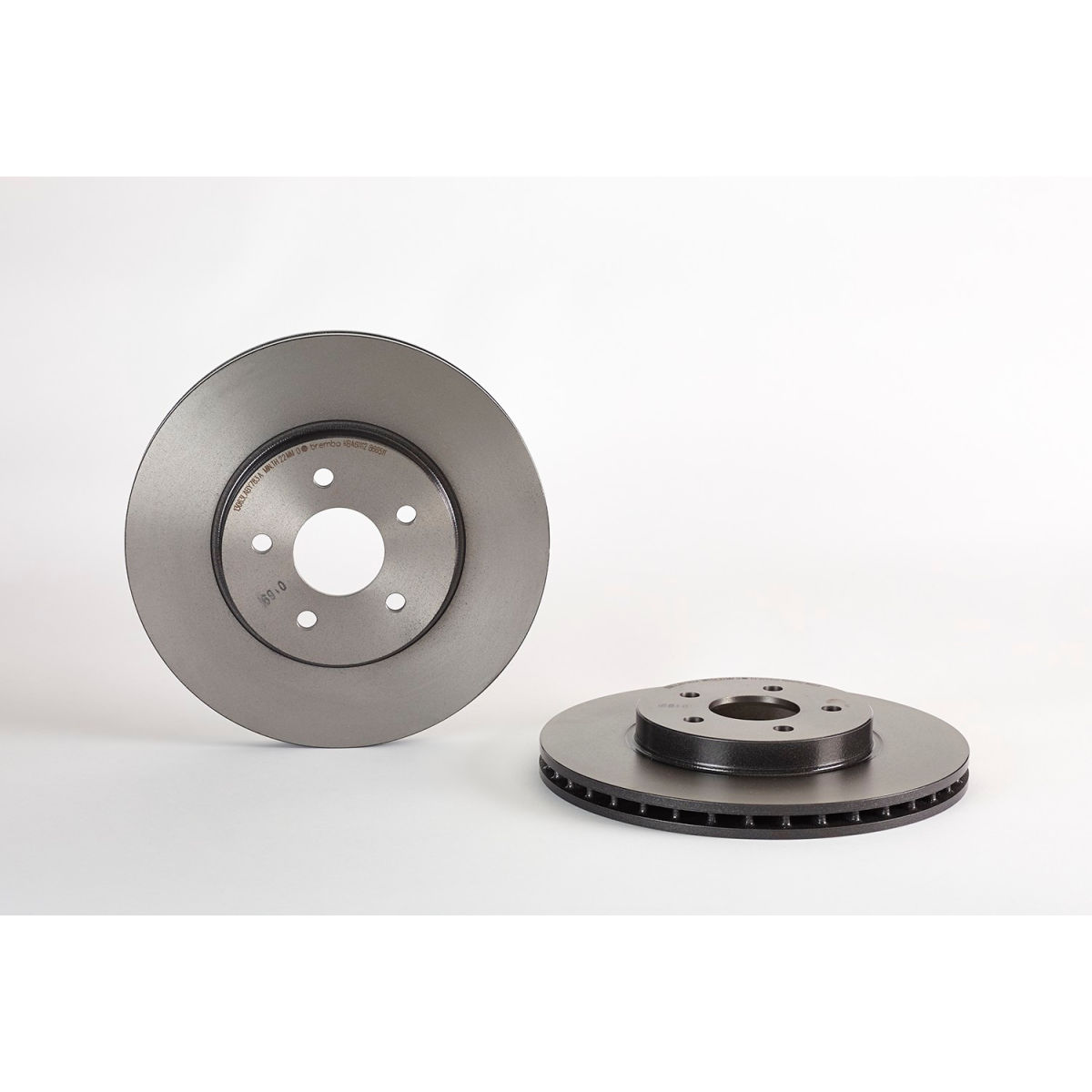 B2692893 09.8665.11 Premium UV Coated Front Brake Rotor for 2002-2008 Jaguar X-Type