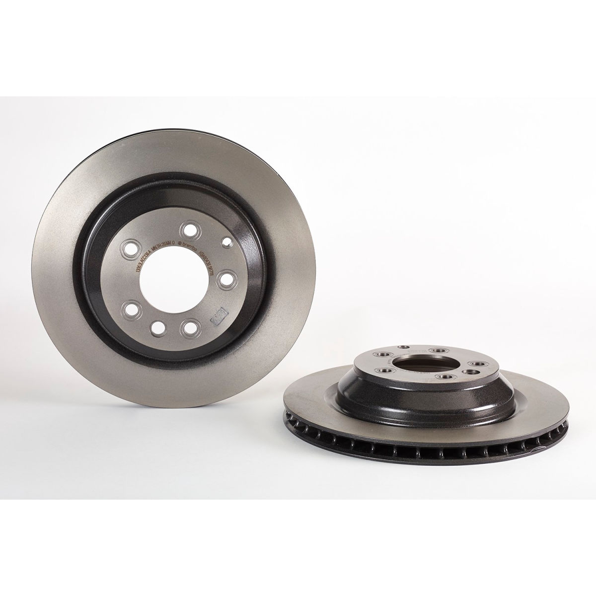 B2693397 09.9871.11 Premium UV Coated Rear Brake Rotor for 2005-2006, 2008-2012 Porsche Cayenne