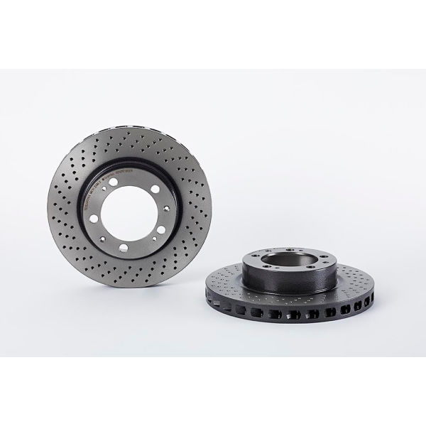 B2693222 09.8420.11 Premium UV Coated Front Brake Rotor for 1994-1998 Porsche 911