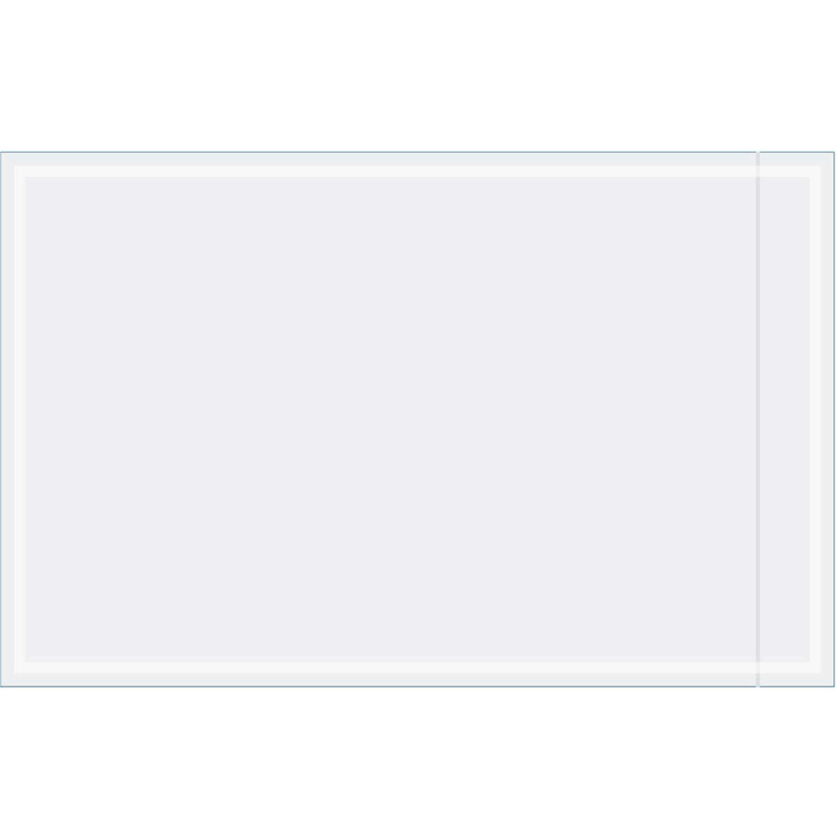 B43976 Clear Face Document Envelopes - 5.12 x 8 in. - 1000 per Case
