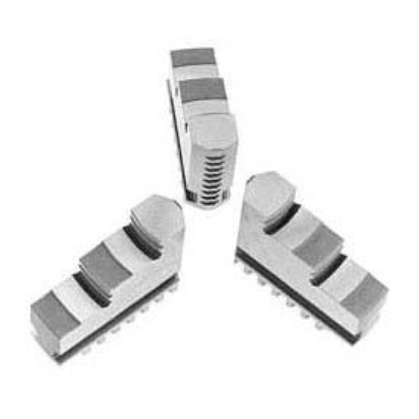 Picture of Bison USA B610043 Hard Solid ID Jaws for 4 in. 3-Jaw Scroll Chuck - 3 Piece