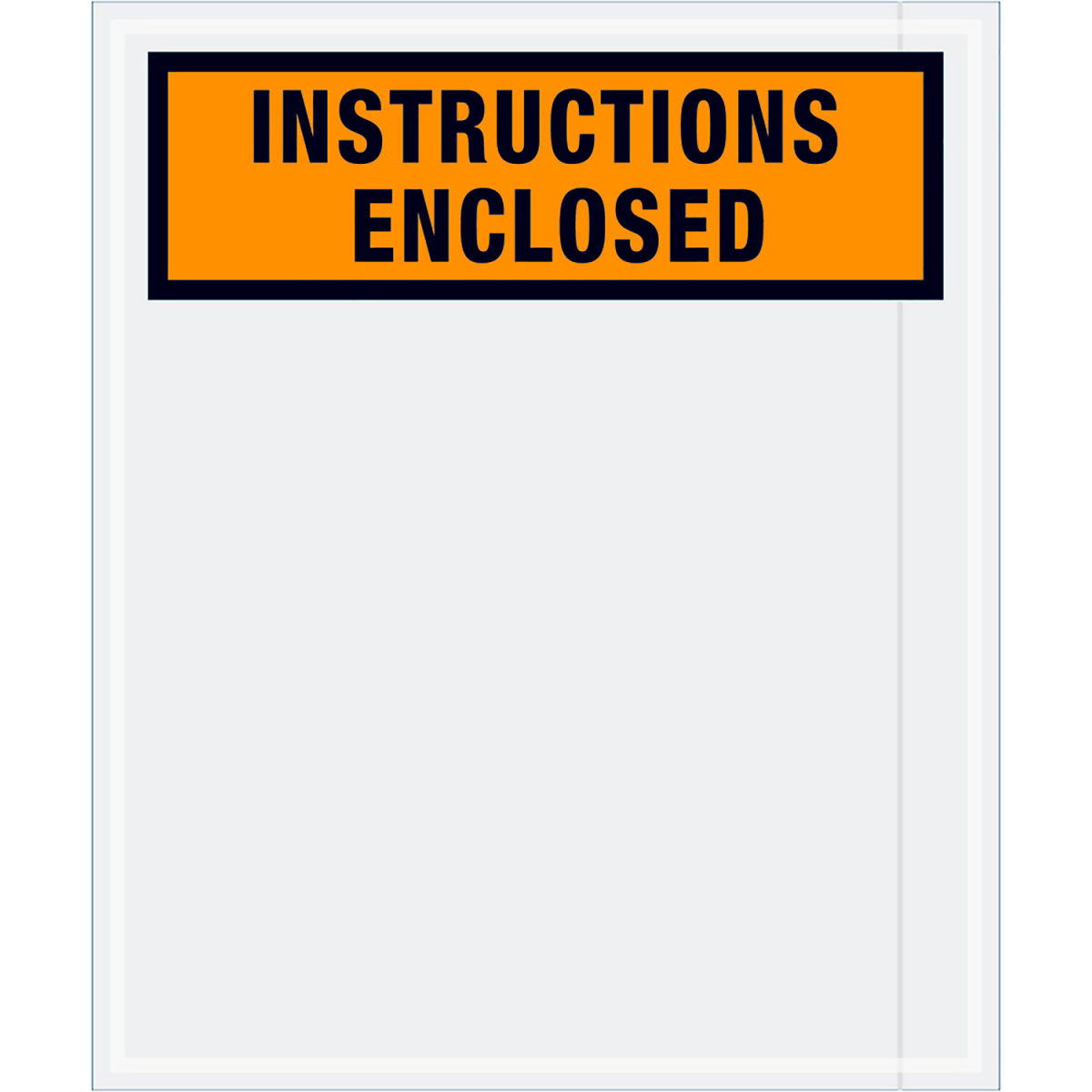 Panel Face Envelopes - Instructions Enclosed - Orange - 12 x 10 in. - 500 per Case