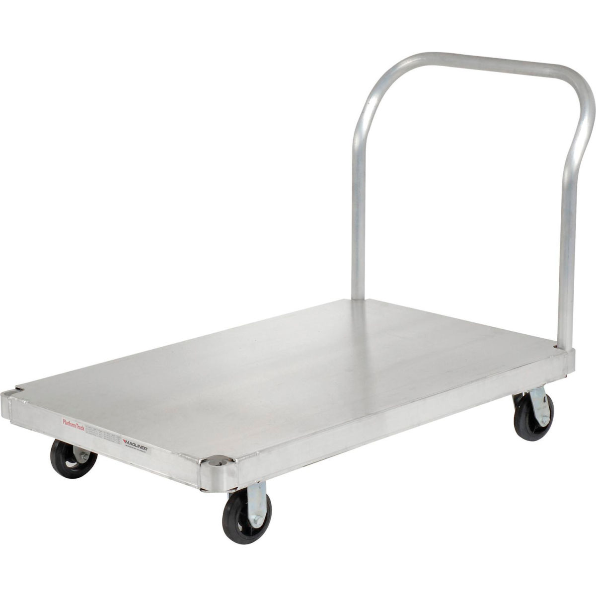Aluminum Platform Truck  Gray  48 x 30 in  1400 lbs Capacity