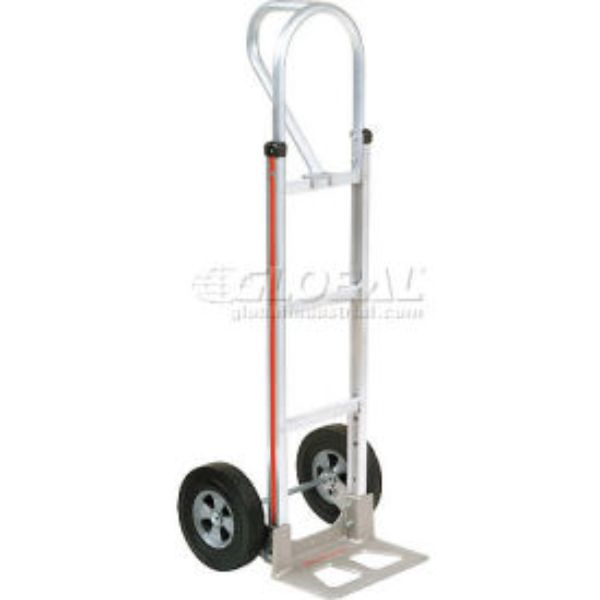 Magliner Aluminum Hand Truck with Loop Handle & Semi-Pneumatic Wheels
