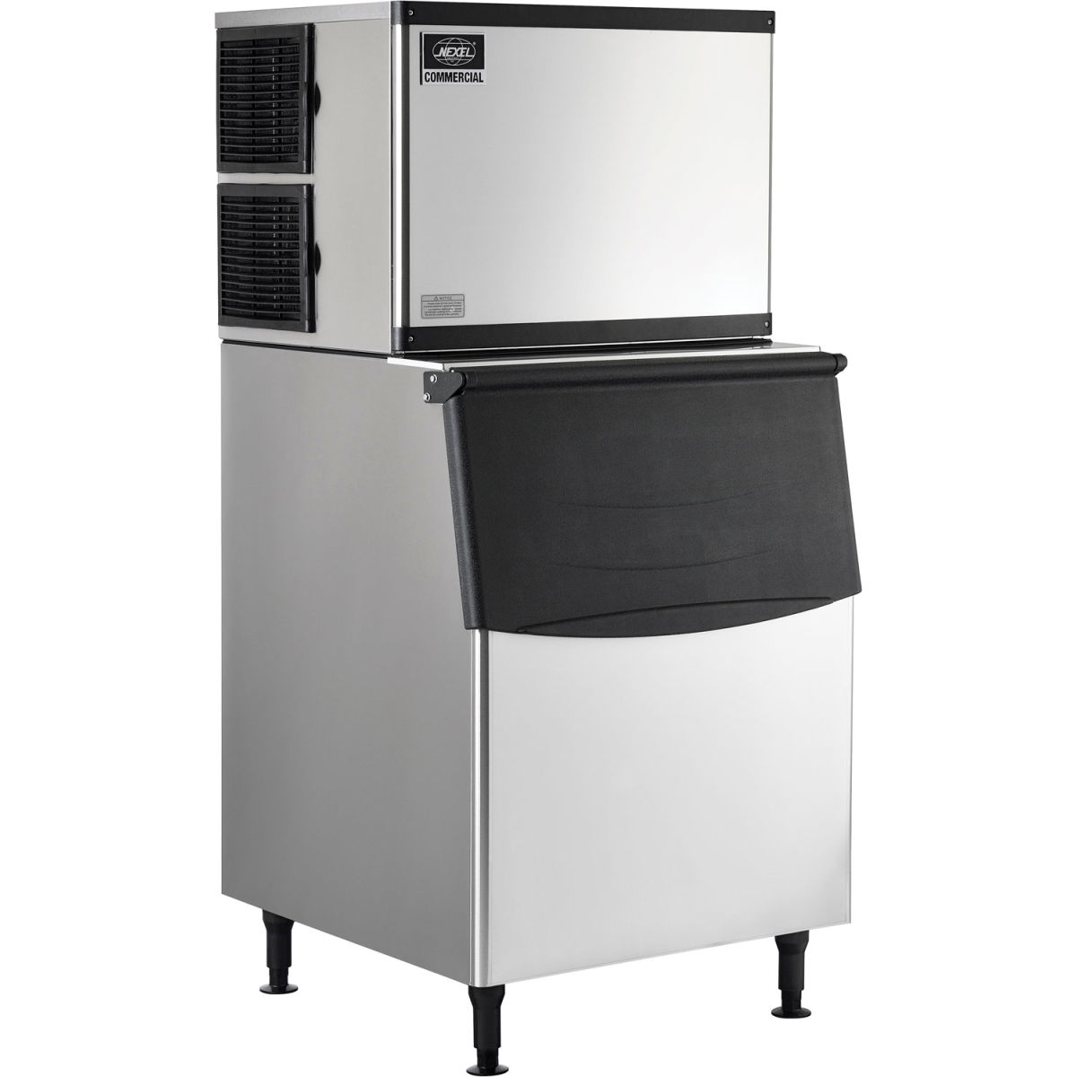 500 lbs Nexel Modular Ice Machine with Storage Bin & Air Cooled
