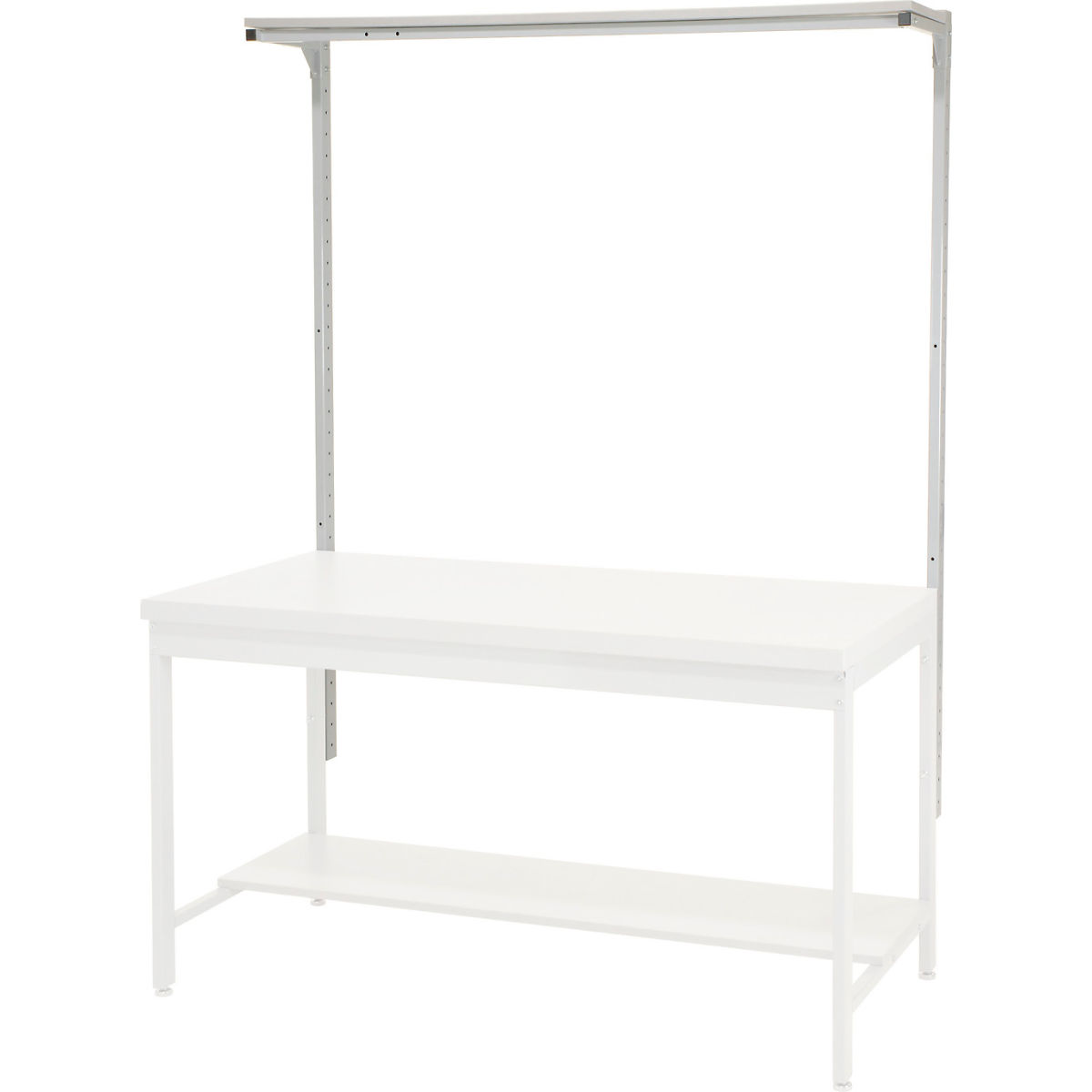 48 in. Upright Kit with 72 in. Cantilever Shelf - Gray