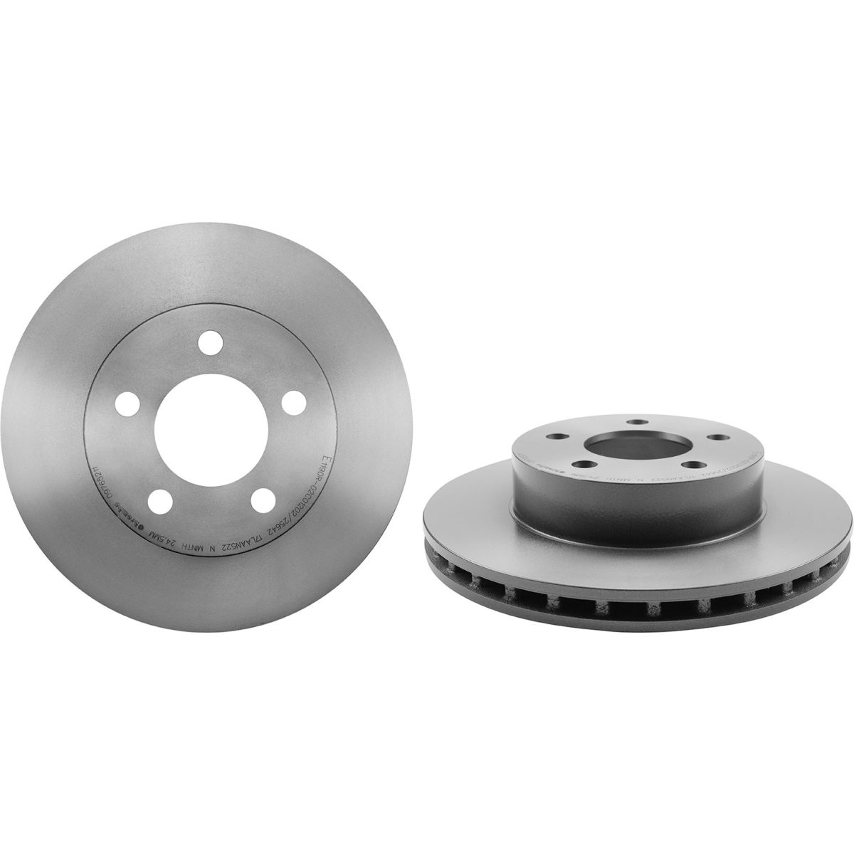 B2692507 09.7652.11 Premium UV Coated Front Brake Rotor for 1995-2001 Ford Explorer
