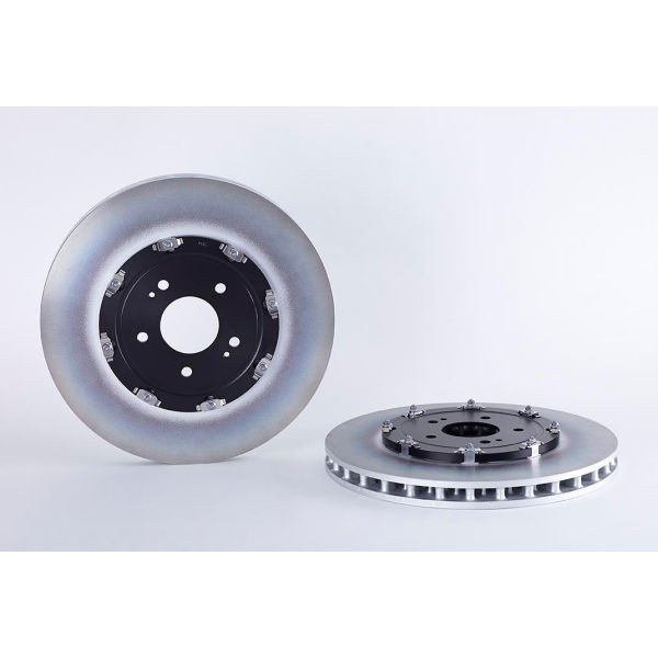 Premium Front Brake Rotor - UV Coated - Compatible with Mitsubishi Lancer