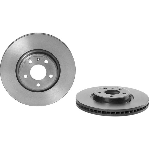 B2693015 09.B972.11 Premium UV Coated Front Brake Rotor for 2012-2016 Audi A4
