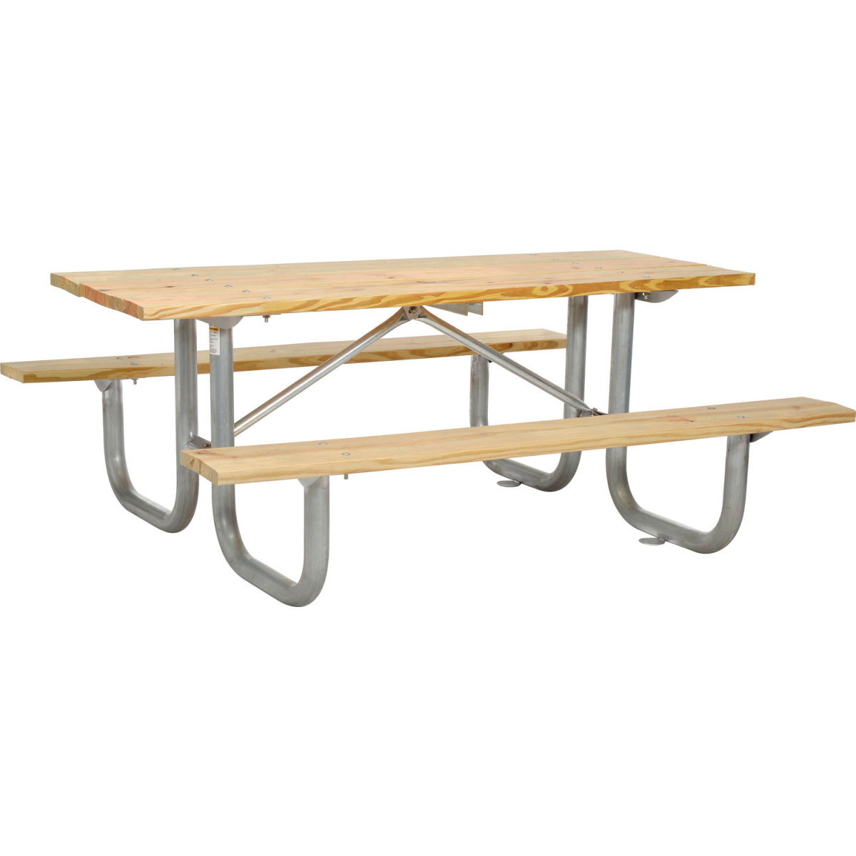 8 ft. Wood Picnic Table