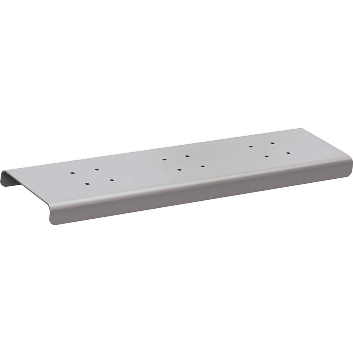 B1887590 Spreader 4382SLV - 2 Wide, for Roadside Mailbox & Mail Chest, Silver