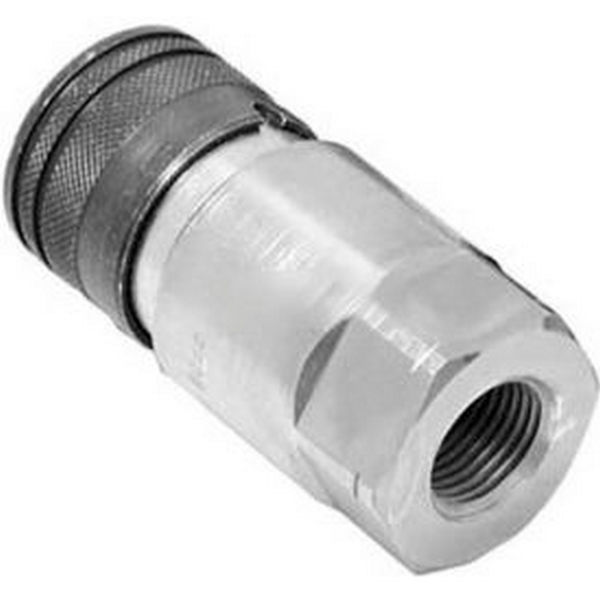 B919683 Flush-Face Coupler with 0.5 in. NPT Port, Female Coupler