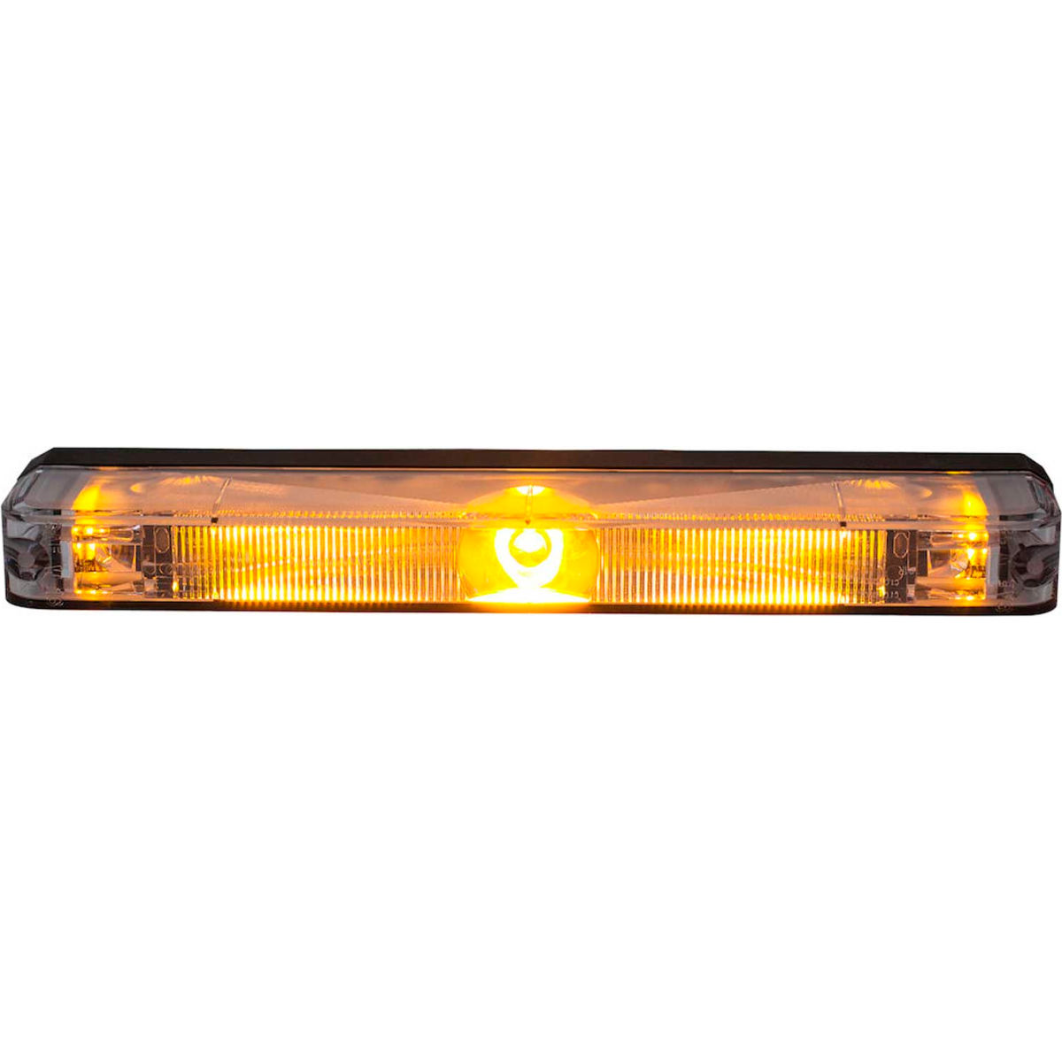 B2262861 5 in. Amber Low Profile Strobe for Narrow Grill Spacing with 3 LED