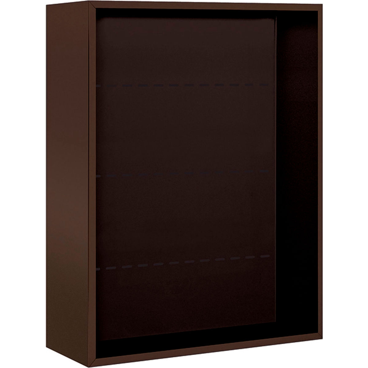 B1406668 3710 Double Column Bronze Surface Mounted Enclosure for 4C Horizontal Mailbox