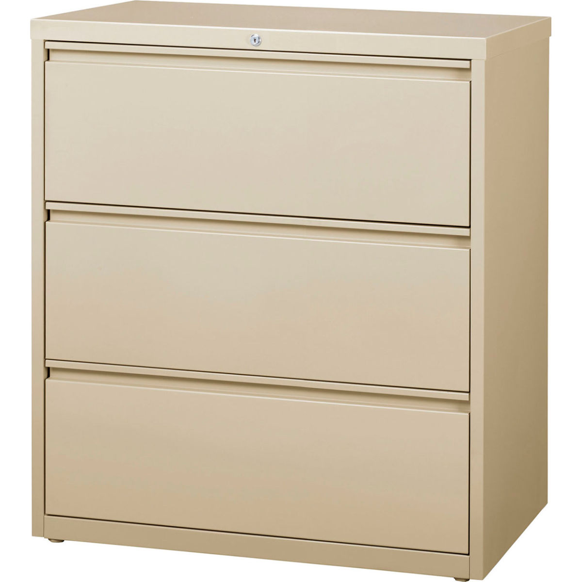 36 in. HL10000 Series Lateral File with 3-Drawer - Putty