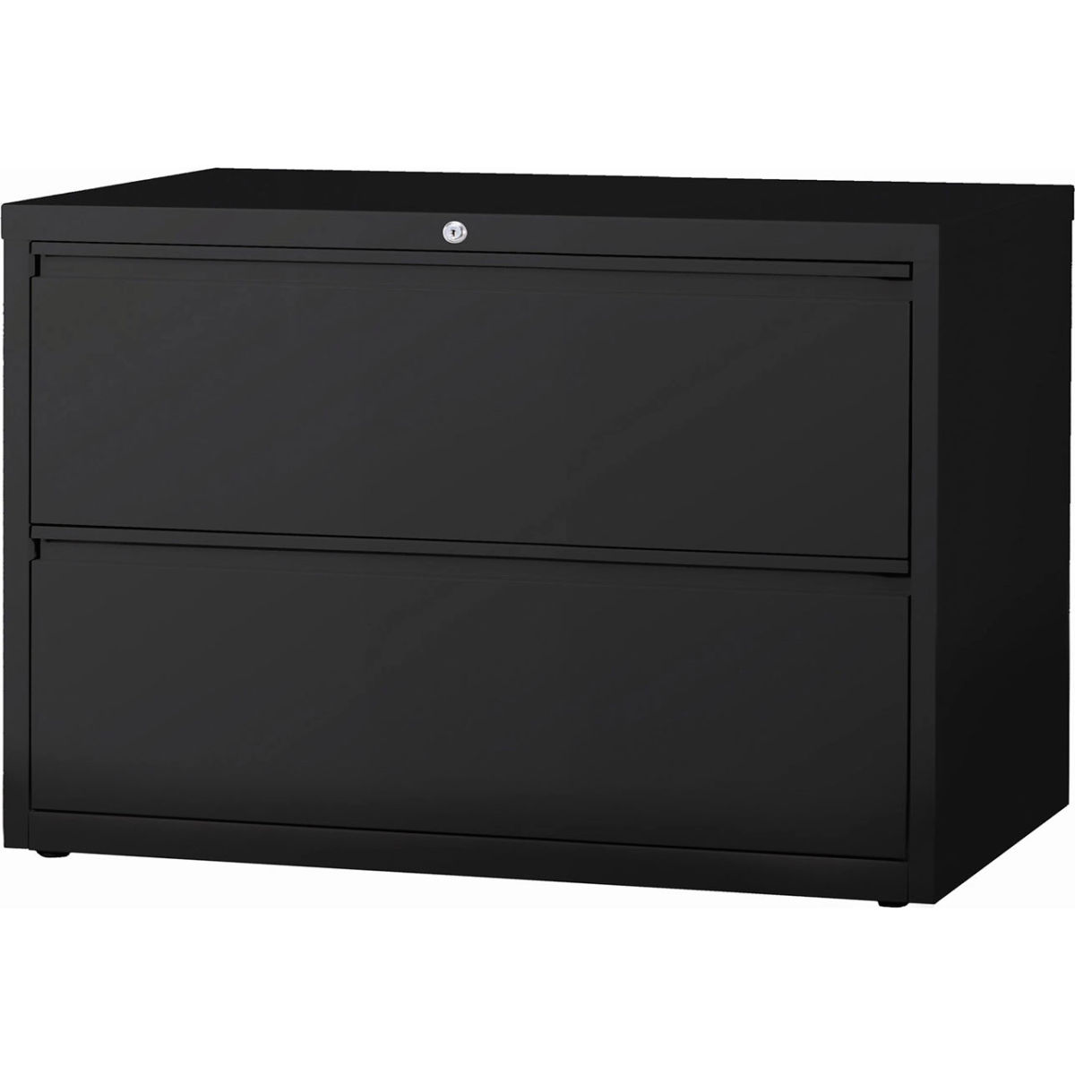 42 in. HL10000 Series Lateral File with 2-Drawer - Black