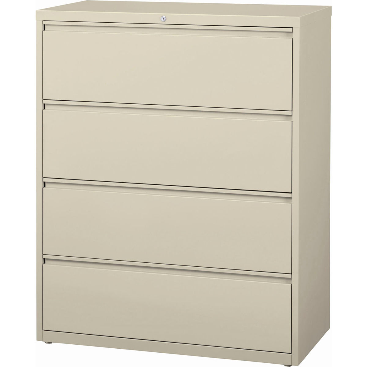 42 in. HL10000 Series Lateral File with 4-Drawer - Putty