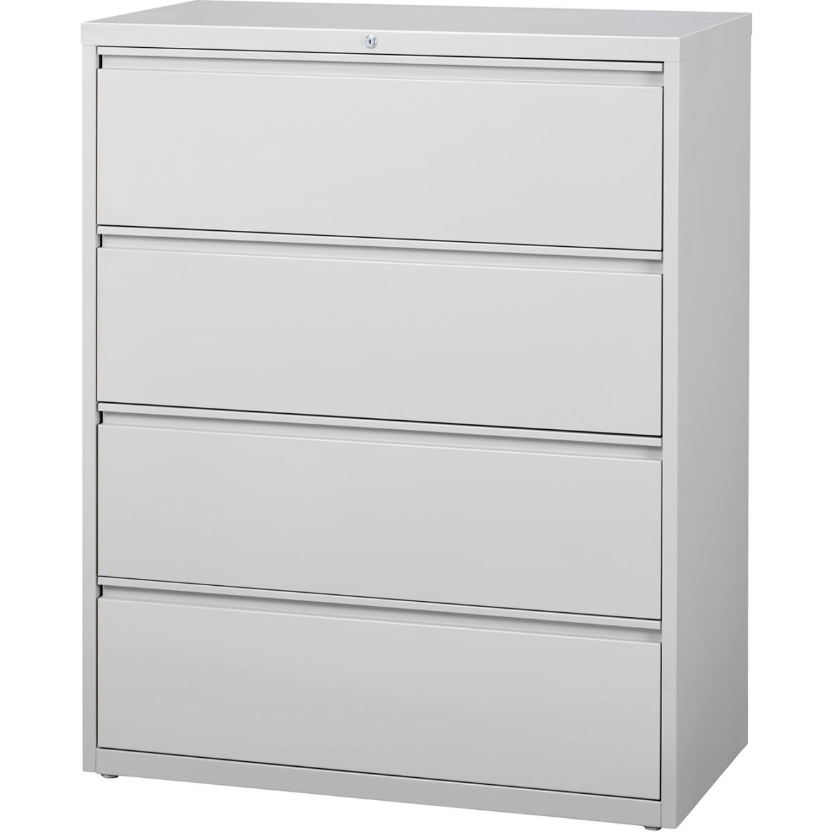 42 in. HL10000 Series Lateral File with 4-Drawer - Light Gray