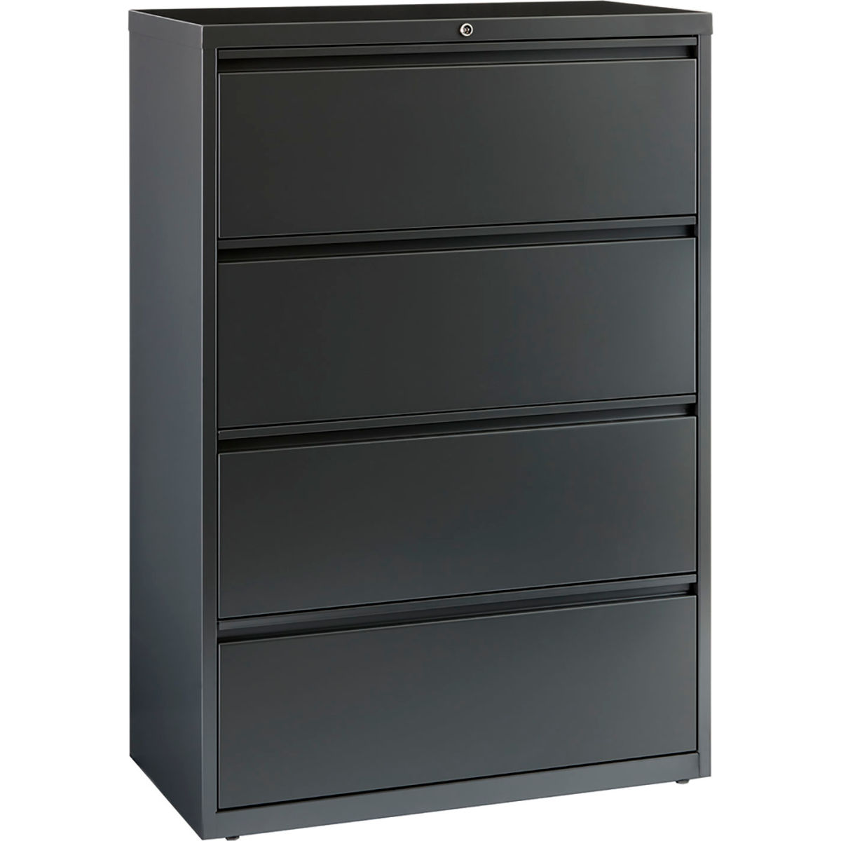 B690997 36 in. HL10000 Series Lateral File with 4-Drawer - Charcoal