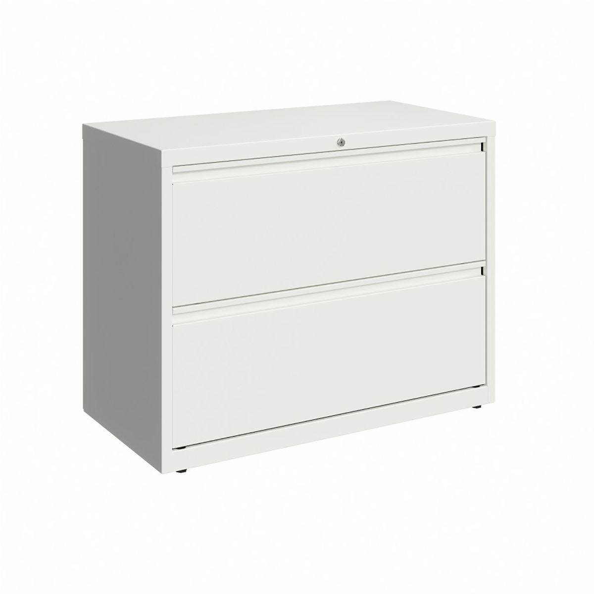 36 in. 2-Drawer Lateral File Cabinet - White