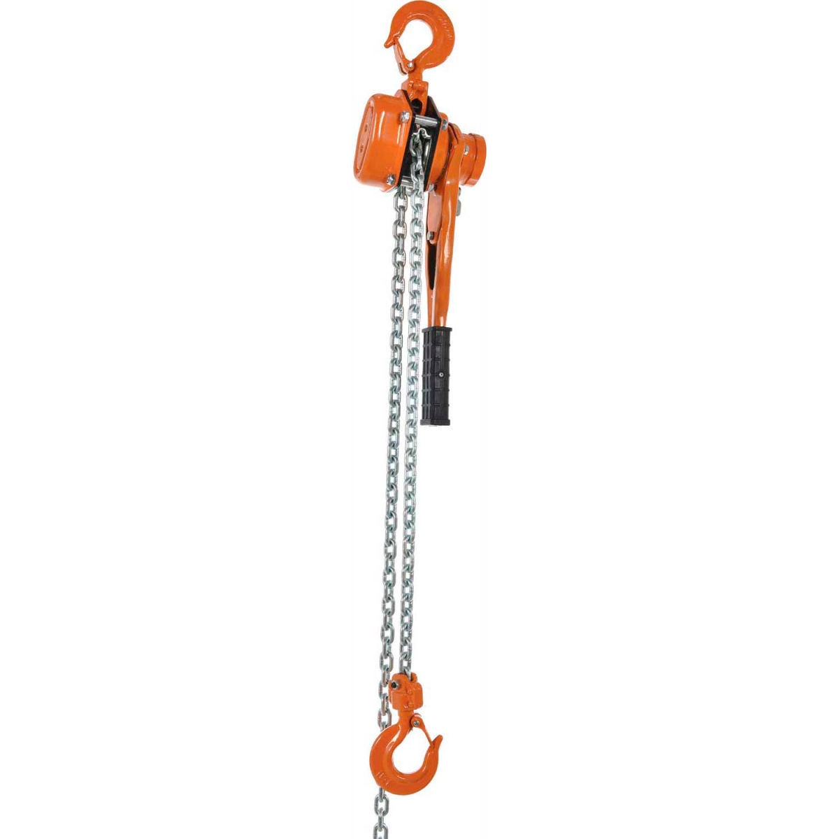 Manual Lever Hoist - Orange - 3000 lbs Capacity - 20 ft Lift - Durable Steel Construction