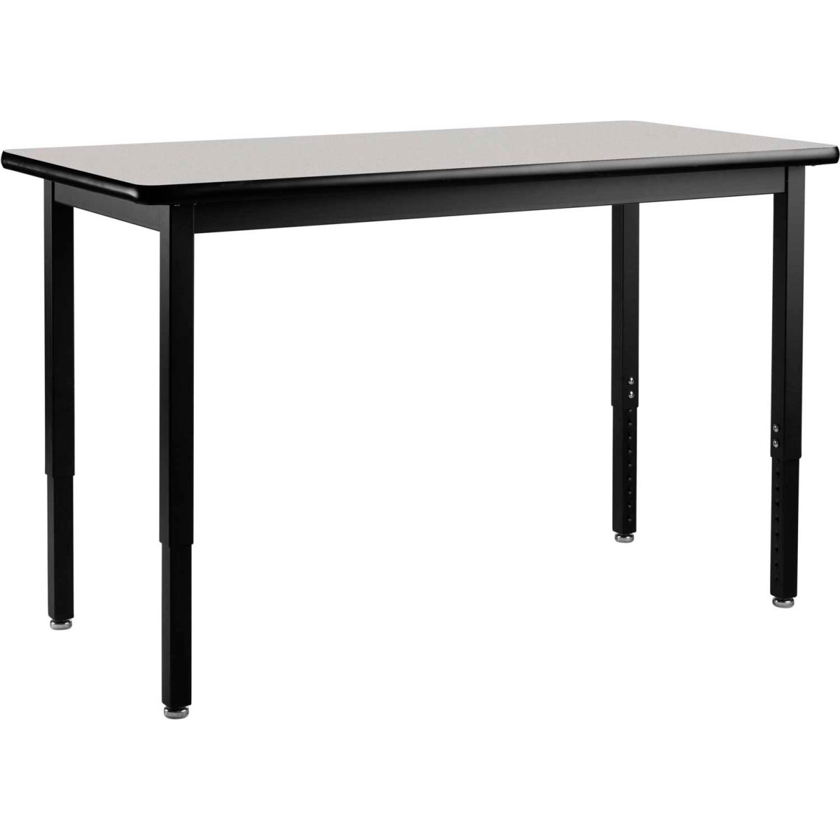 Picture of National Public Seating 695748GY Interion Utility Table - Gray Nebula - 60 x 24 in.