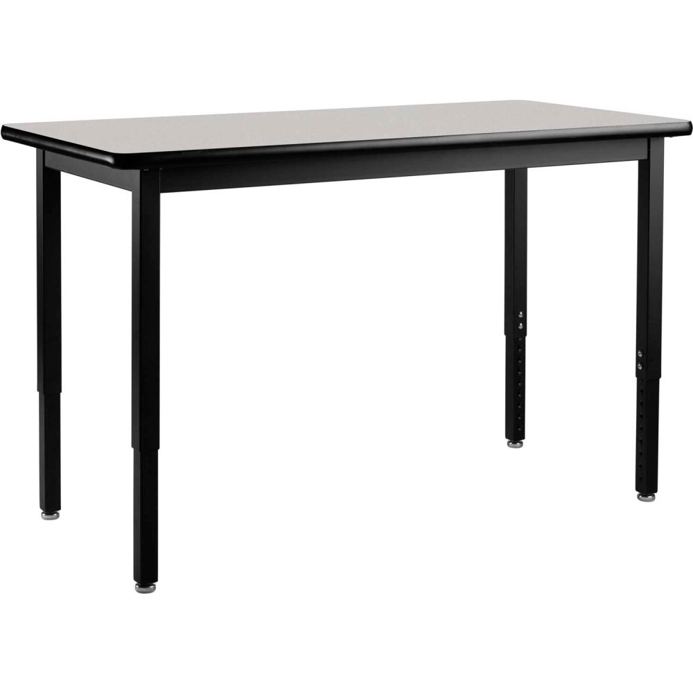 Heavy Duty Utility Table - Gray Nebula - 72in. x 30in. - Adjustable Height