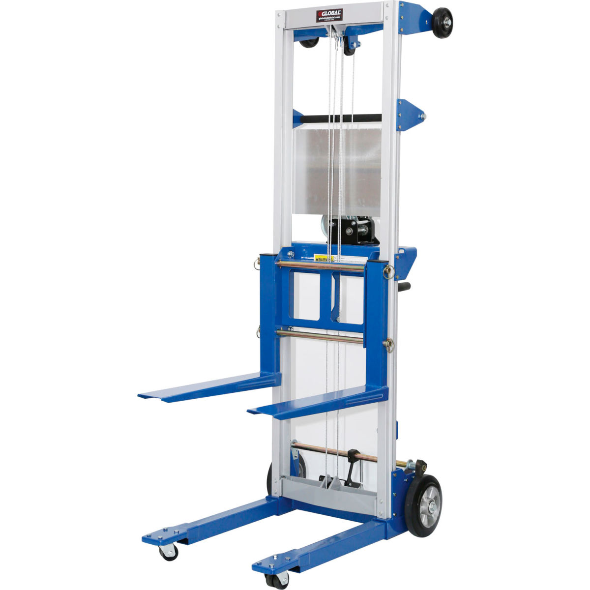 500 lbs Lightweight Hand Operated Lift Truck with Fixed Legs