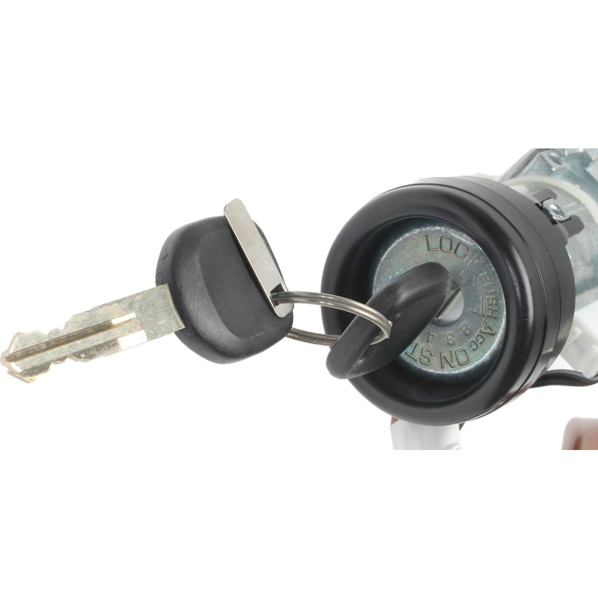 B2510277 Intermotor US-367 Black & Silver Ignition Switch with Lock Cylinder for 2001-2005 Buick Park Avenue