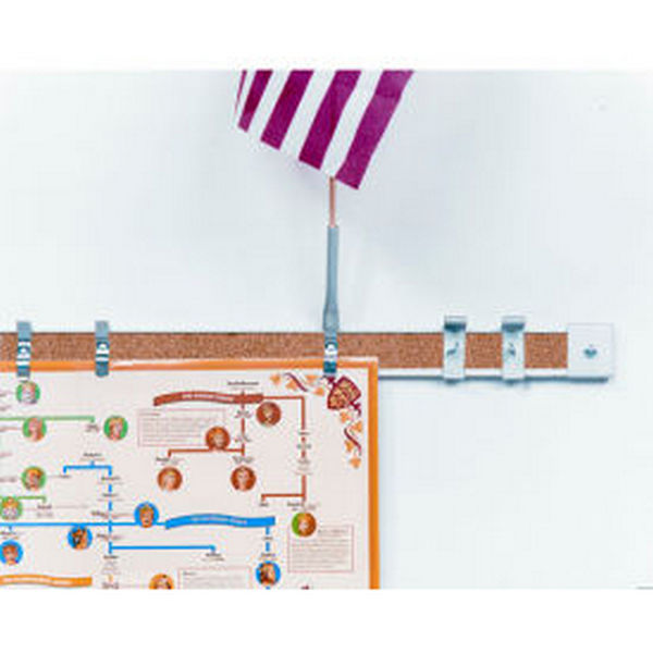 Map Rails - 96 x 2 in. - Set of 6