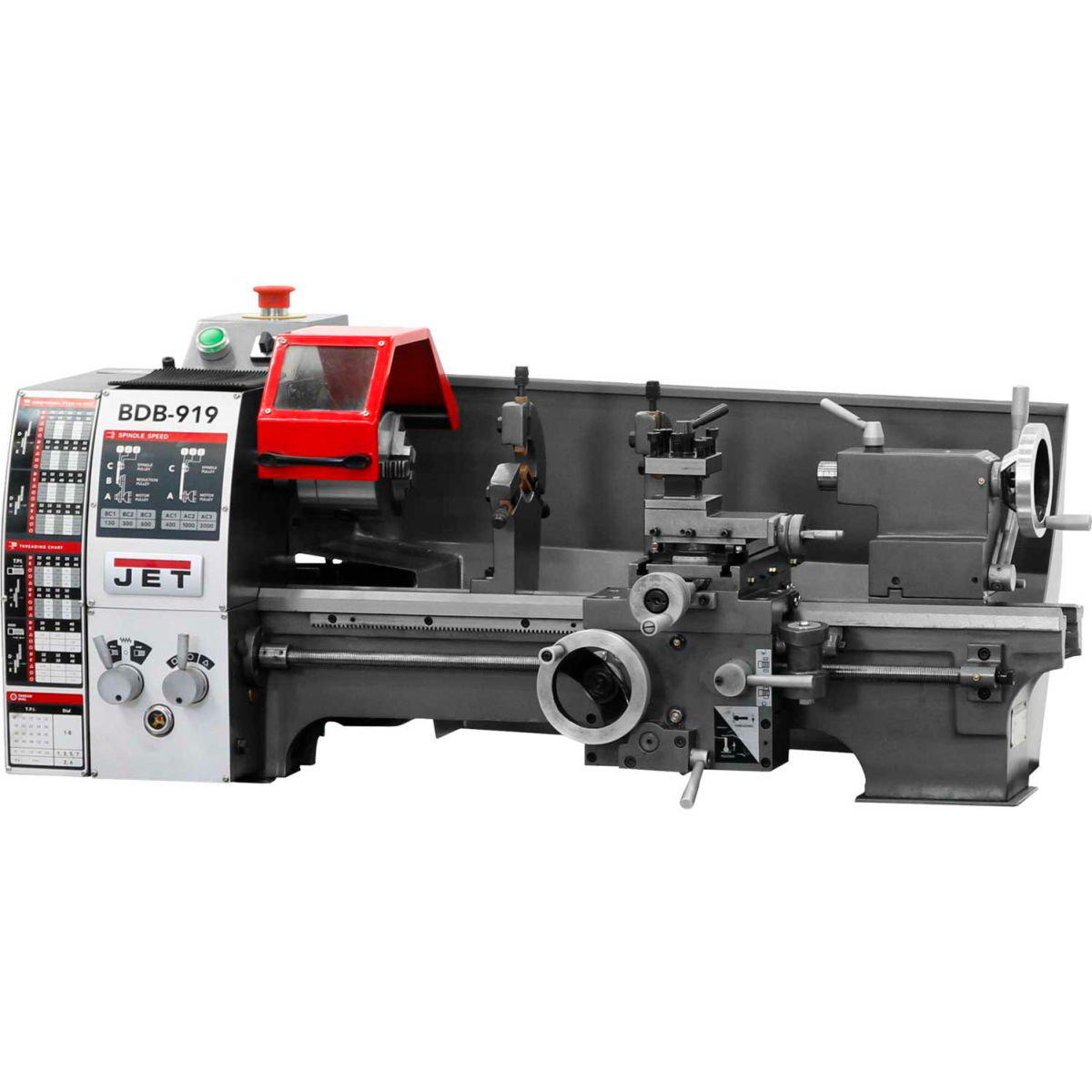 B2365484 0.75 HP, 115V Single Phase 321378 BDB-919 Belt Drive Bench Lathe