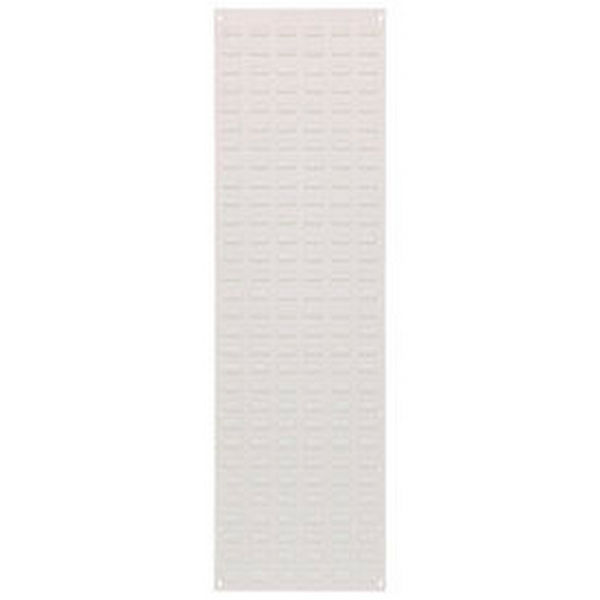 B383281 Partition Wall System QLP-1861HC Louvered Panel, Oyster White - 18 x 61 in.