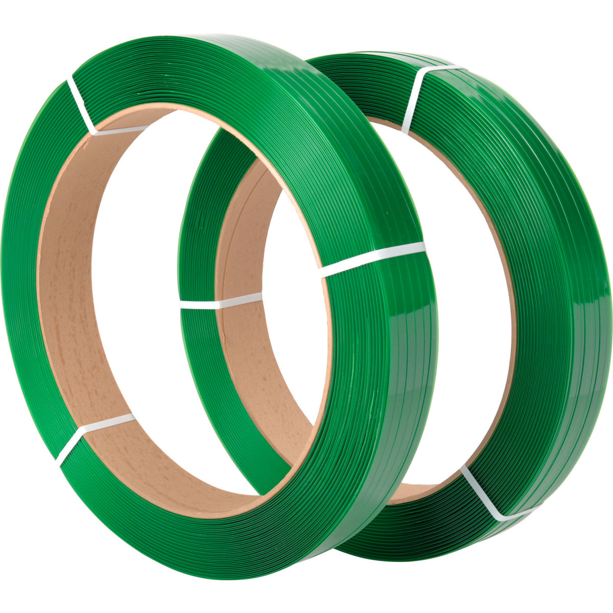 U1228 0.5 x 0.02 x 2 in. & 900 ft. Polyester Strapping - Green - 16 x 3 in.