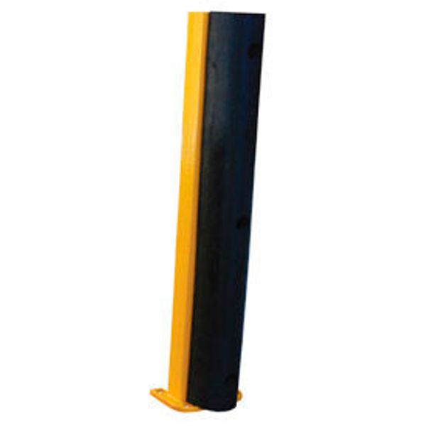 Steel Rack Guard with Rubber Bumper - 7.81 x 10.06 x 36.25 in.
