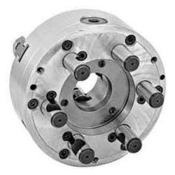 Picture of Bison USA B609702 12 in. D1-6 Camlock D 3-Jaw Forged Steel Body Scroll Chuck - 2 Piece