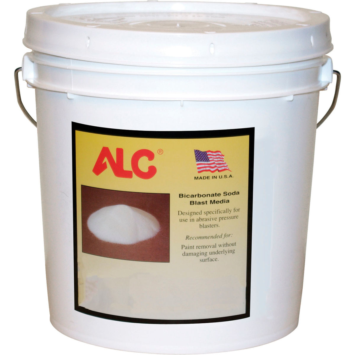Picture of S & H Industries B2247298 50 lbs ALC 40130 50 Grit Bicarbonate of Soda