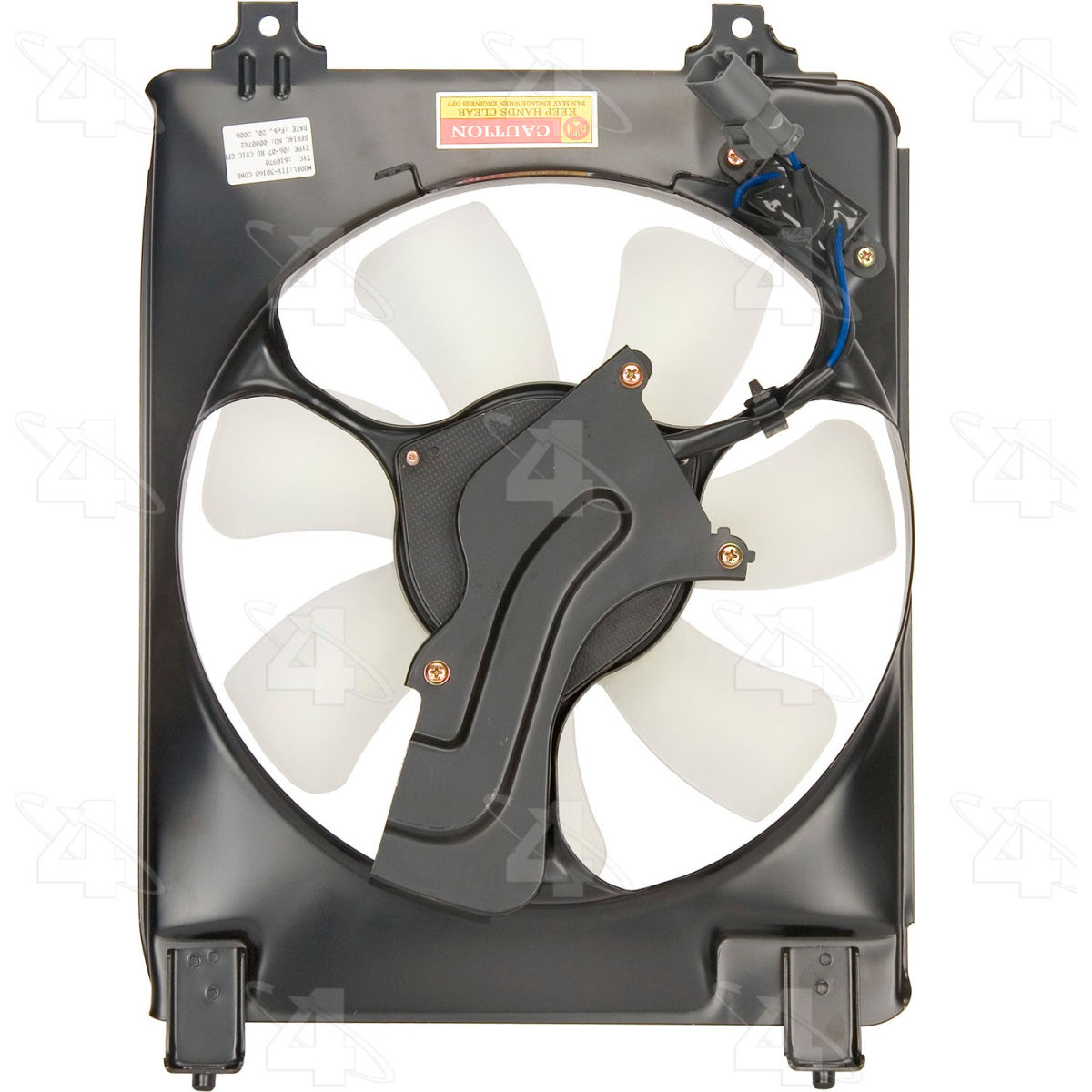 Four Seasons B2473035 75645 Condenser Fan Motor Assembly for 2006-2011 Honda Civic