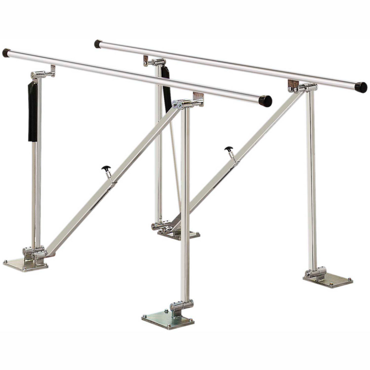 12 ft. Deluxe Floor Mounted Parallel Bars, Height Adjustable