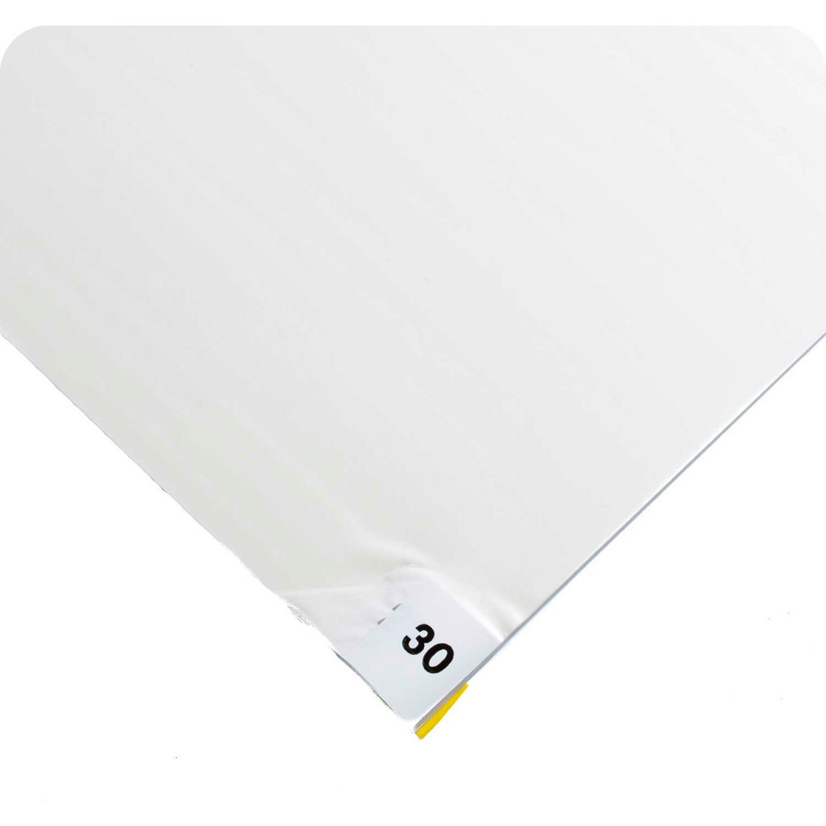 Wearwell Clean Room Mat - White - 3 x 5 ft.