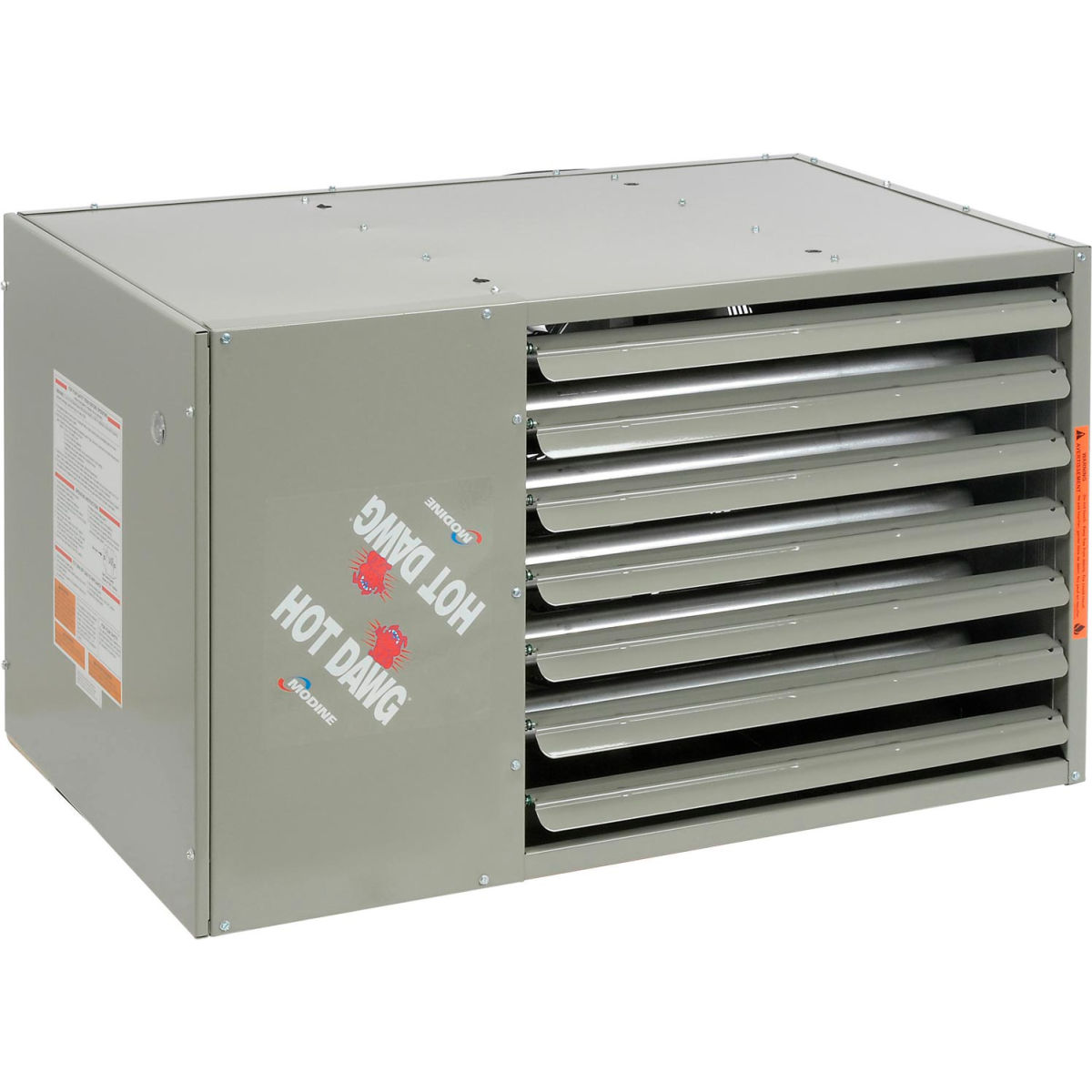 246460 Low Profile 125000 BTU Hot Dawg Natural Gas Fired Unit Heater