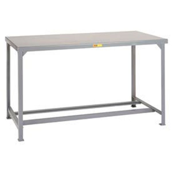 5865801 Welded Steel Workbench with Steel Top & Open Base - 84 x 36 x 36 in -  Little Giant