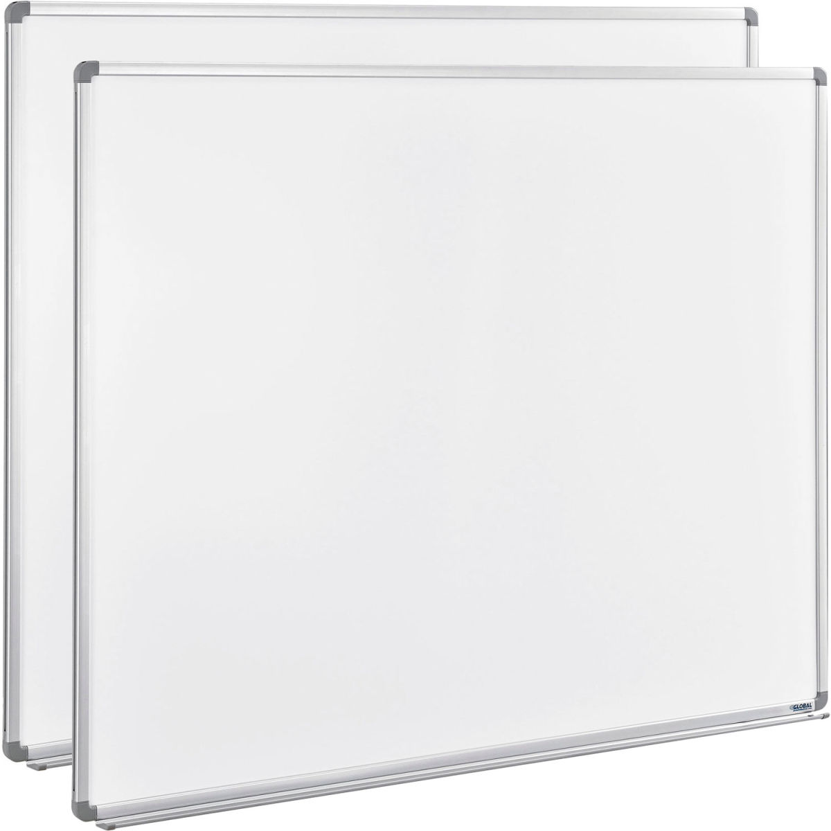 Steel Surface Magnetic Whiteboard - 60 x 48 in. - Pack of 2