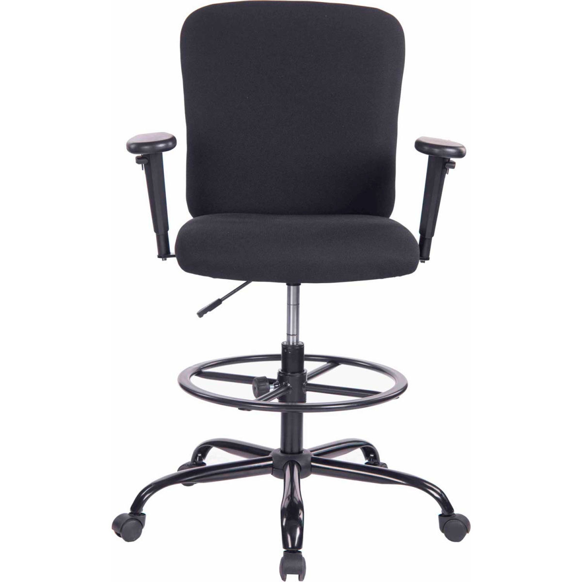 695657 Big & Tall All Fabric Drafting Stool