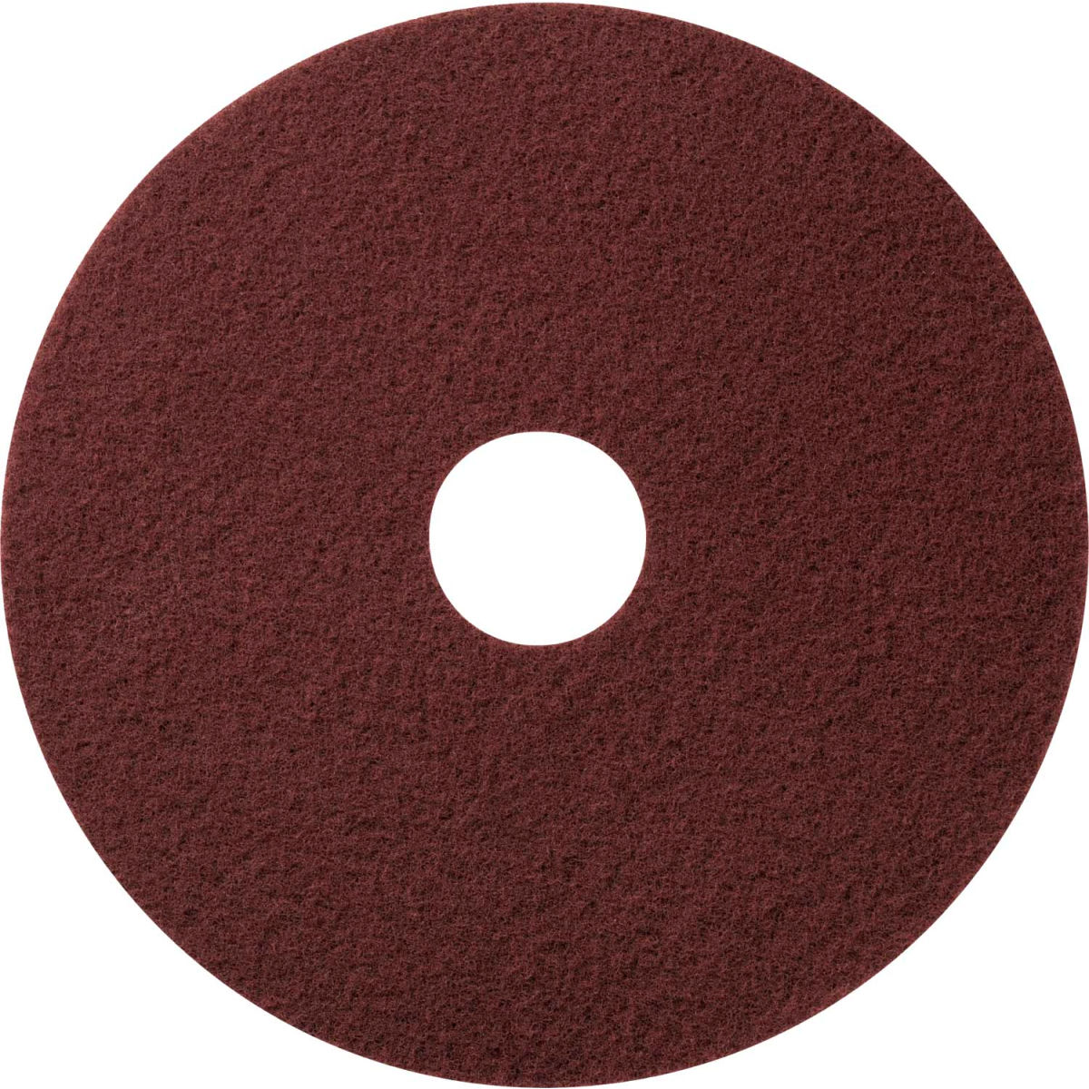 261881MRX Global Industrial 17 in. Stripping Pad, Maroon - 10 per Case