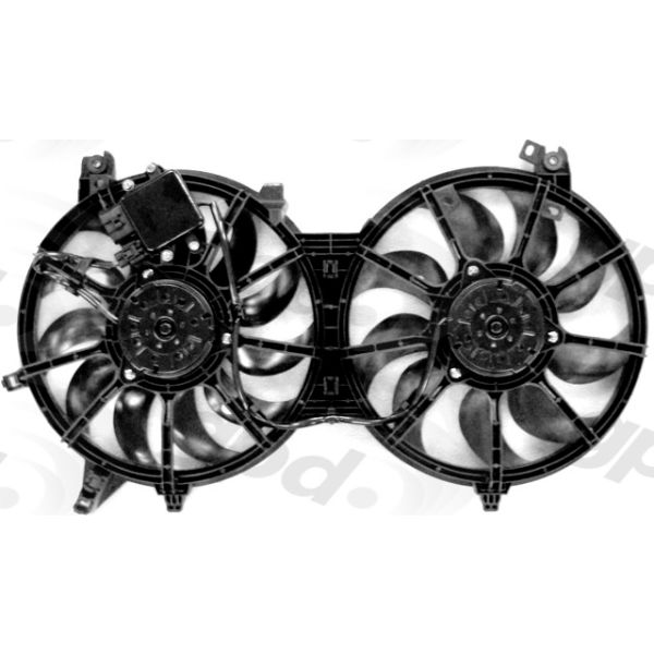 B2740594 2811635 Engine Cooling Fan Assembly