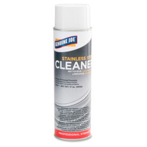 SP Richards B2158837 15 oz Stainless Steel Cleaner & Polish, 12 Cans