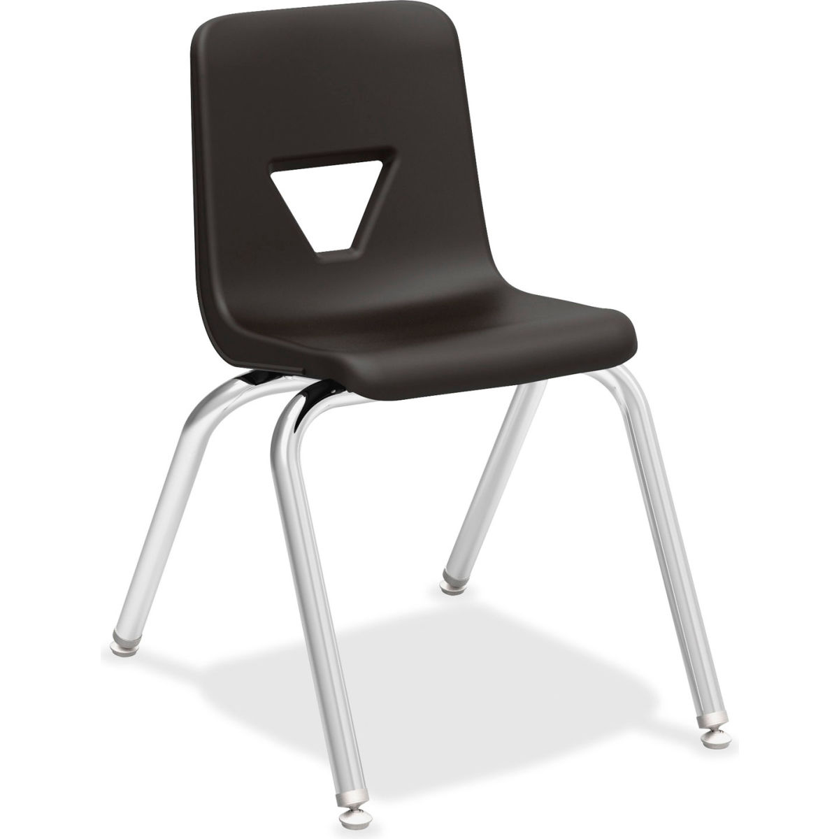 B2201645 16 in. Stacking Student Chair - Black - 4 per Pack