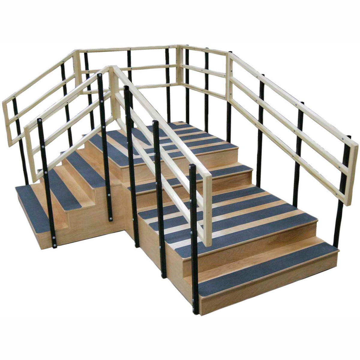 1000 lbs Bariatric Training Stairs - 78 x 104 in.