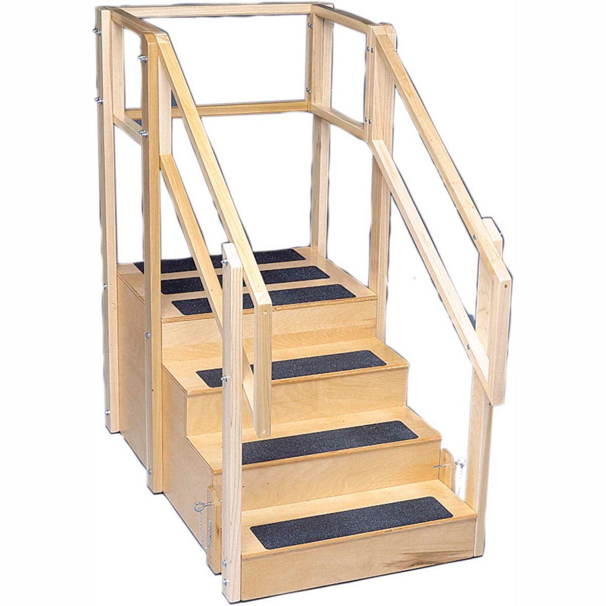 B2140397 One-Sided Training Stairs with Platform - 55 x 30 x 54 in.
