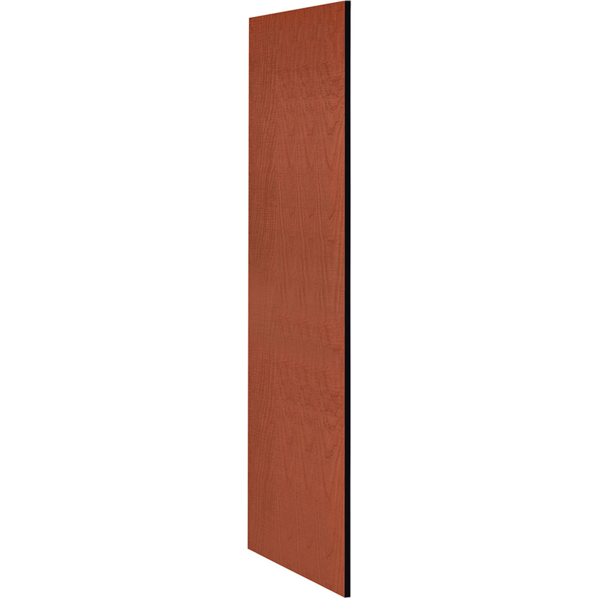 22237 Side Panel for 24 in. Extra Wide Designer Wood Locker without Sloping Hood, Cherry